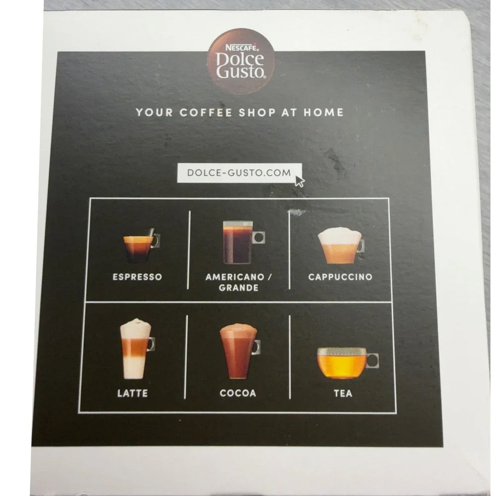Nescafe Dolce Gusto Espresso Intenso Coffee Pods 3 Boxes 48 Capsules Intensity 7